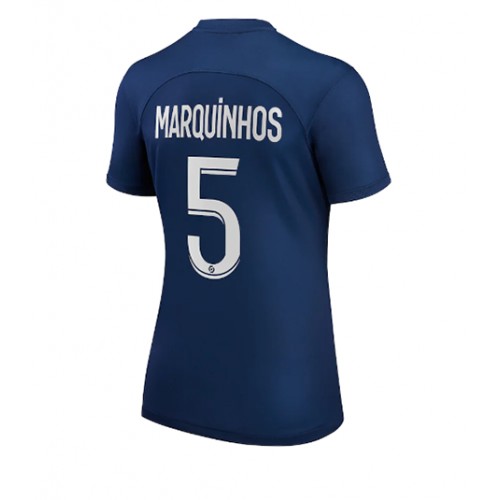 Fotbalové Dres Paris Saint-Germain Marquinhos #5 Dámské Domácí 2022-23 Krátký Rukáv